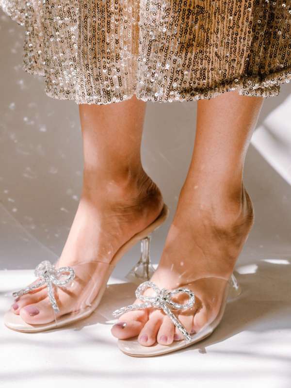 Transparent Heels Sandals Buy Trendy Transparent Heels Sandals for Women Online Myntra