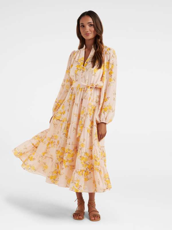 Forever new peach dress new arrivals