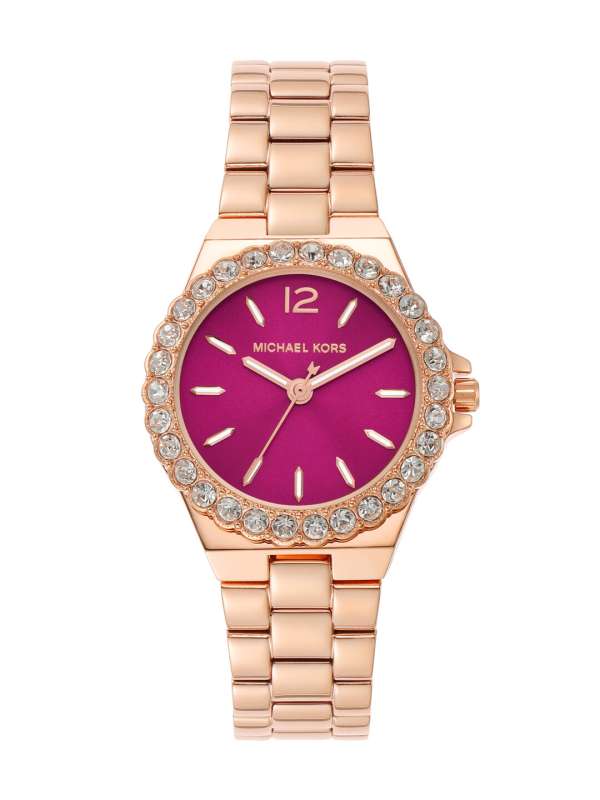 Pink michael kors watch hotsell