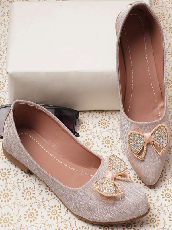 Peach ballerina shoes hotsell