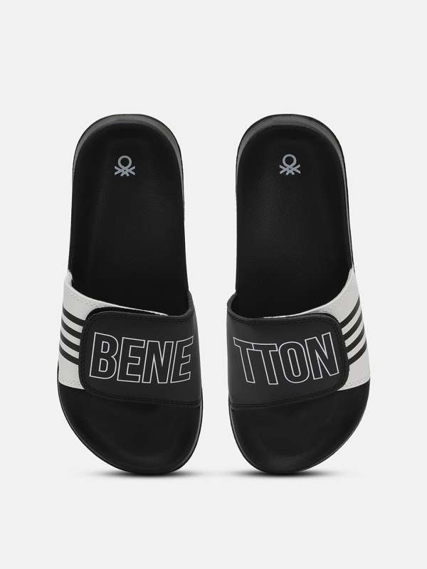 Benetton slippers myntra sale
