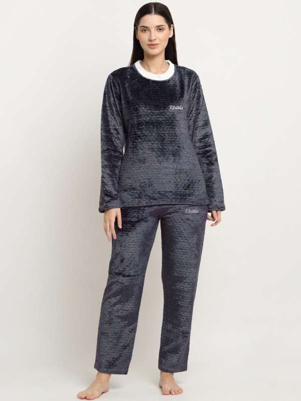 Buy Woolen Night Suits Online in India Myntra