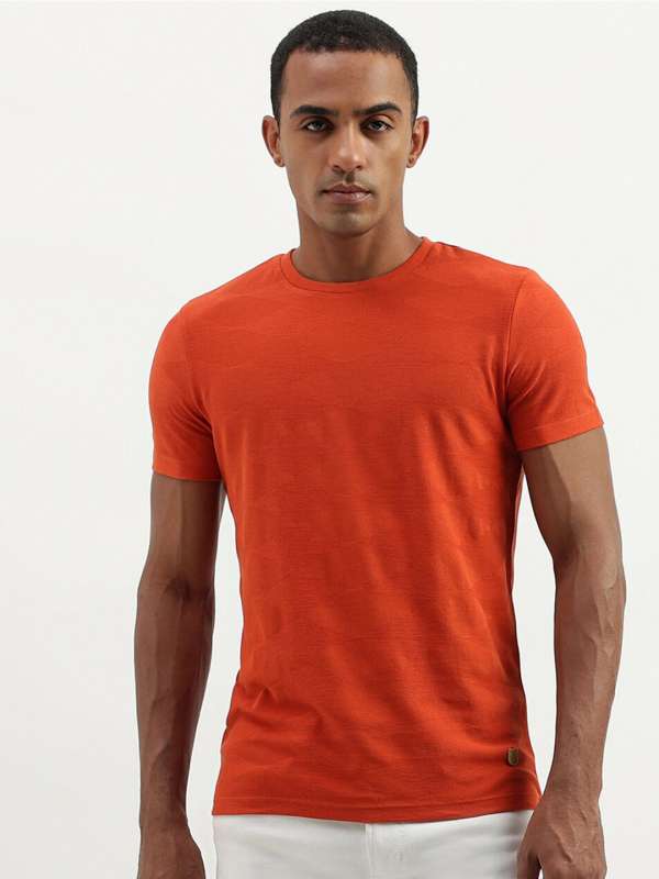 Orange Color Tshirts Buy Orange Color Tshirts Online in India