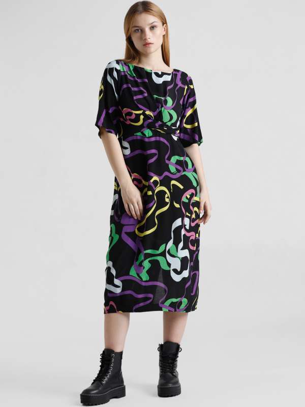 Only Midi Dresses Buy Only Midi Dresses online in India