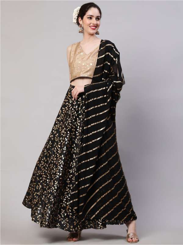 Lehenga saree clearance online shopping myntra