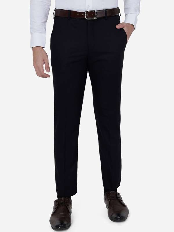 Buy Black Formal Pants Online Myntra