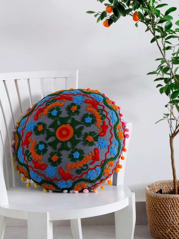 Buy Round Cushion Covers Online in India Myntra