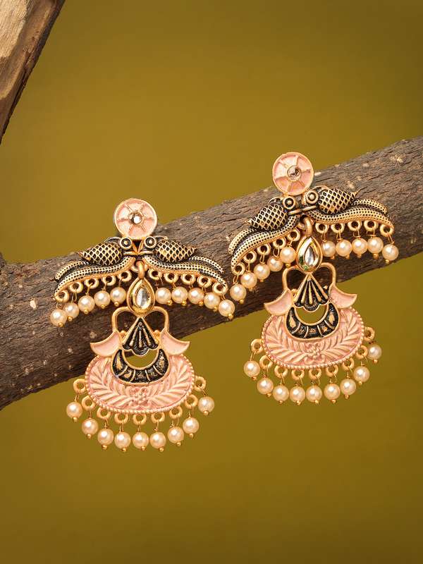 Manubhai Jewellers Antique Earrings Buy Online Manubhai Jewellers