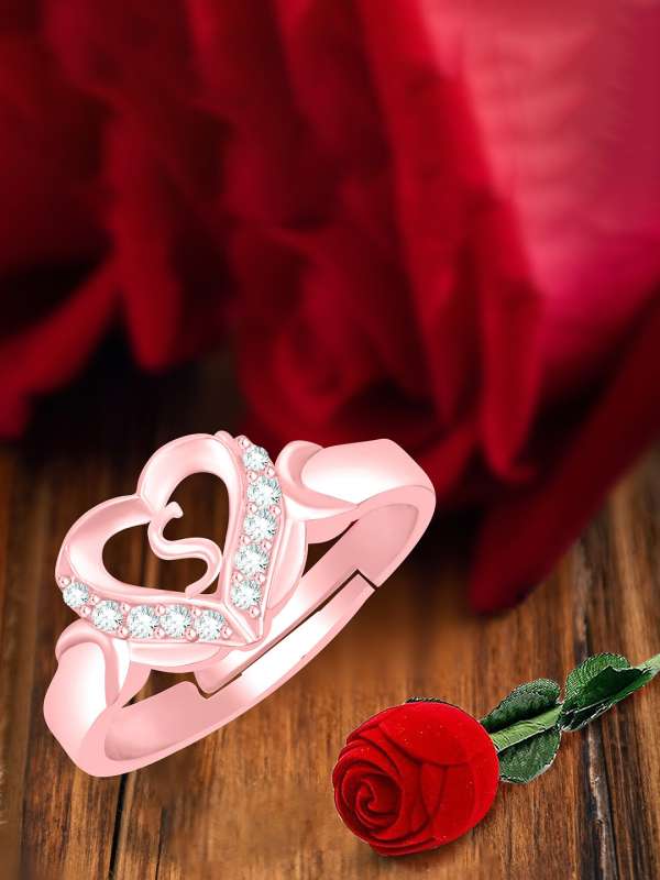 S letter outlet finger rings