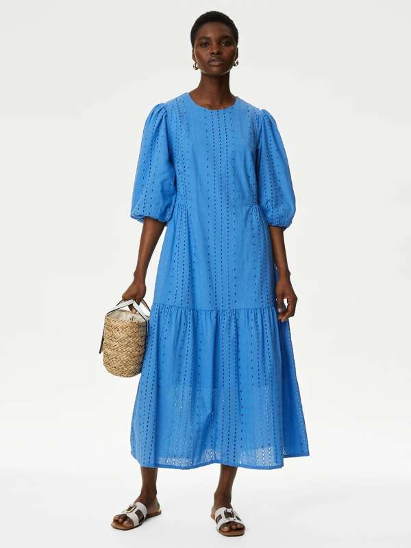 Marks Spencer Self Design Dresses Buy Marks Spencer Self Design