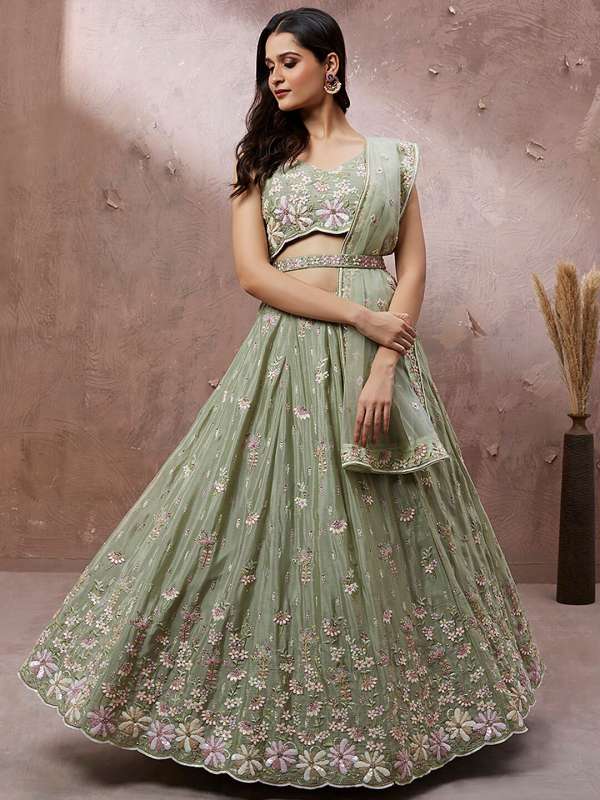 Lehengas cheap online myntra