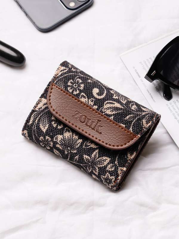 Cotton wallet for ladies cheap