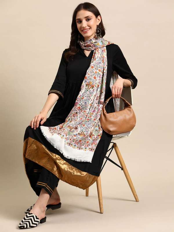 White Stoles Buy White Stoles online in India
