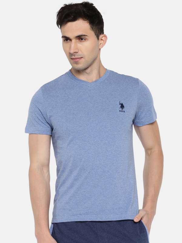 us polo t shirts myntra