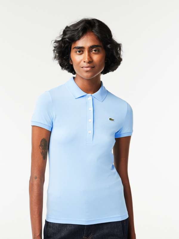 Pale blue polo 2025 shirt womens