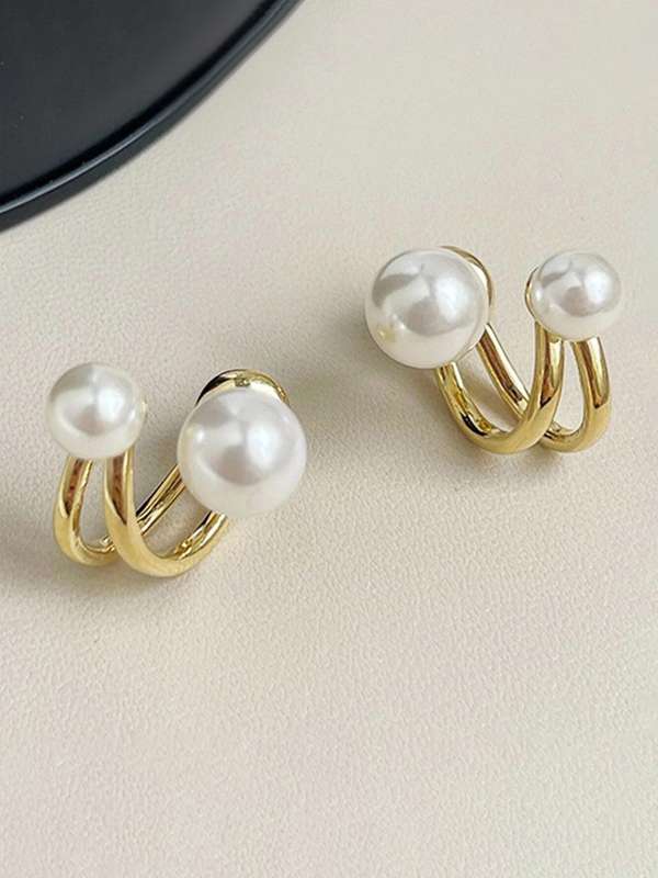 Aggregate 71+ pearl knot earrings 3tdesign.edu.vn