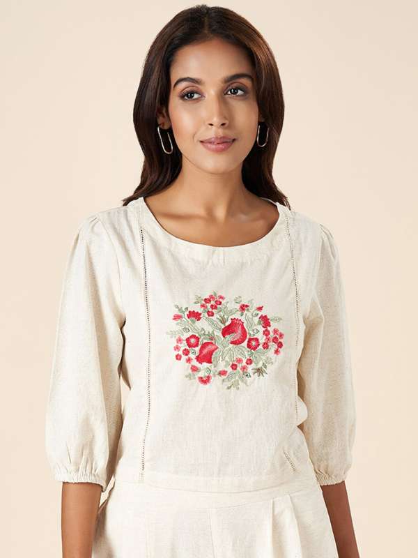 Green Women Tops Akkriti By Pantaloons Buy Green Women Tops Akkriti By Pantaloons online in India
