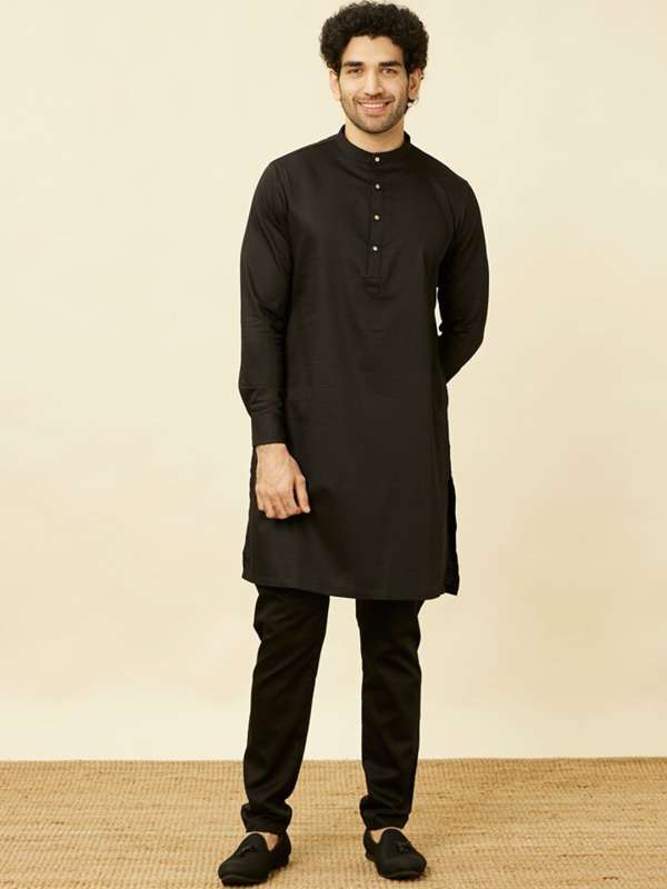 Black top kurta suit