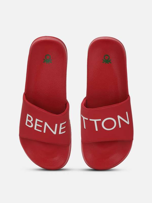 Benetton slippers myntra sale