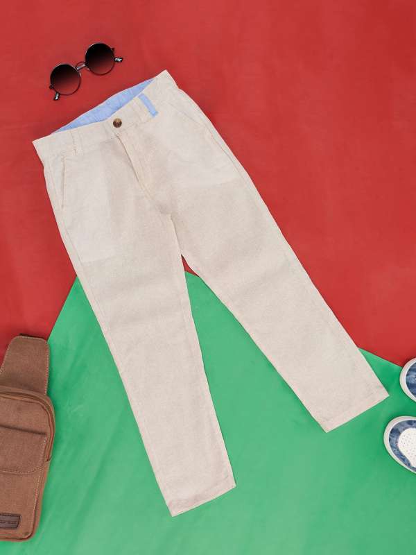 Boys store white trousers