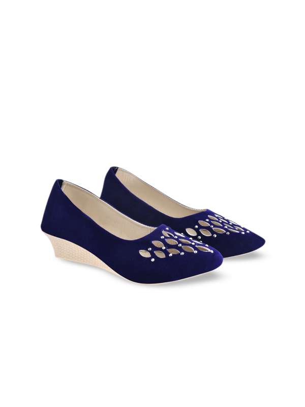 Navy Blue Wedges Buy Navy Blue Wedges online in India