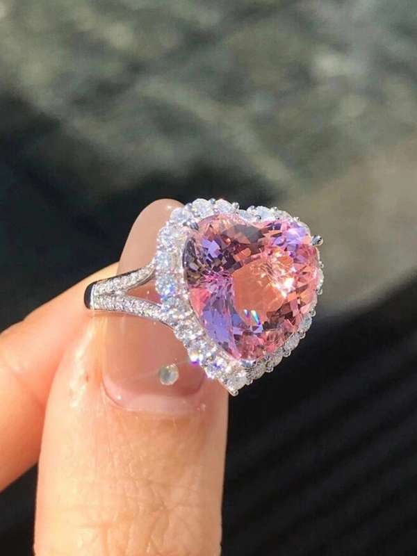 Heart shaped ring online shop