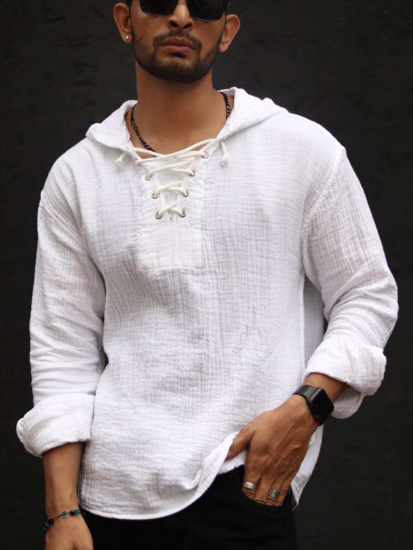 Hooded Shirts For Men - Buy Hooded Shirts For Men online in India