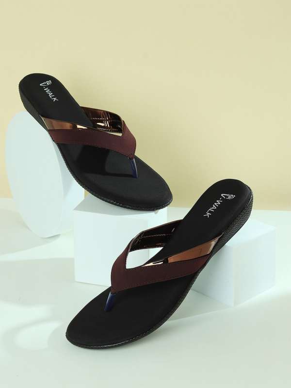 V walk ladies slippers cheap
