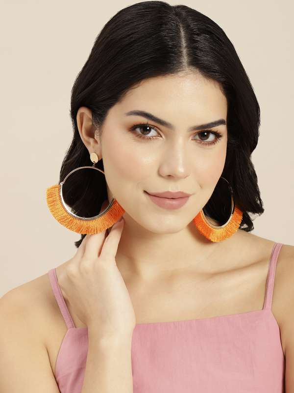 Myntra hoop sale earrings