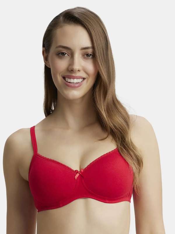 JOCKEY Beet Red Full coverage non wired T shirt Bra (38B) in Dehri-On-Sone  at best price by Style Man - Justdial