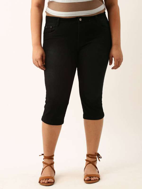 Denim capris sale