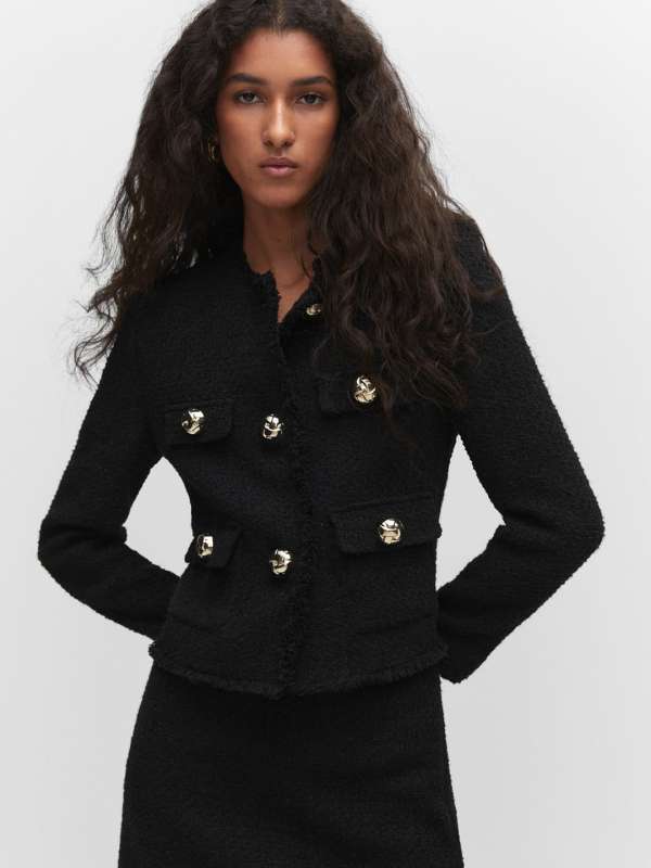 Buy Lave Tweed Jacket for Women Online in India on a la mode
