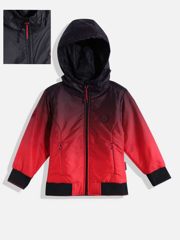 Okane Red Winter Jacket Buy Okane Red Winter Jacket online in India