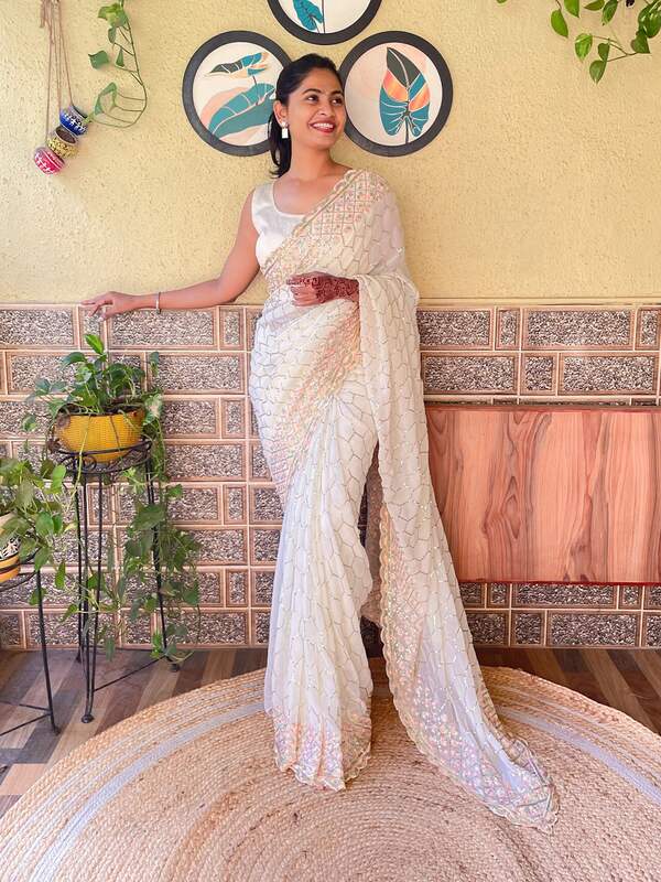 Bridal Wear Designer Saree | Wedding Shaadi Reception Engagement Dress
