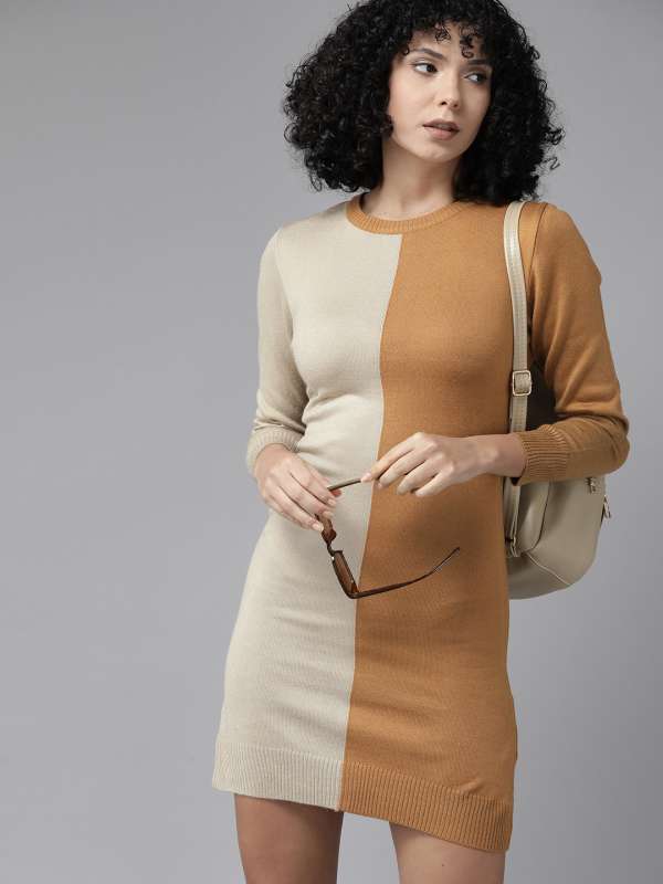 Roadster Sweater Dresses Buy Roadster Sweater Dresses online in
