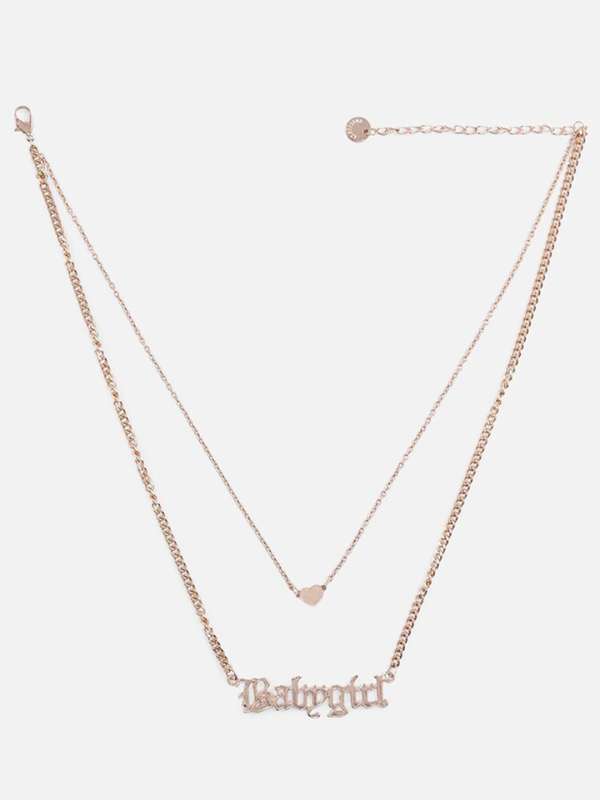 Forever 21 baby girl necklace sales