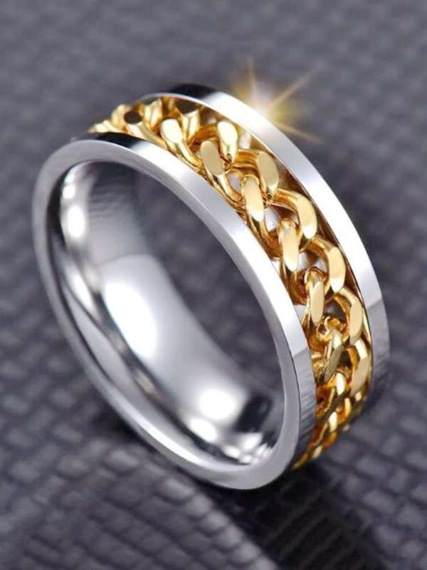 Platinum plated rings for outlet men
