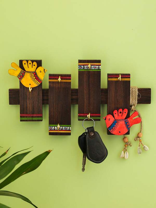 Wooden personalize key holder