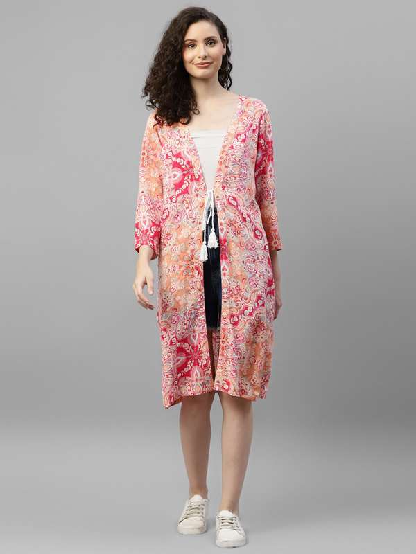 Cream Shrug - Buy Cream Shrug online in India