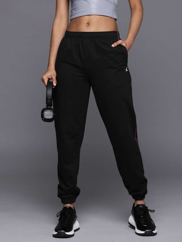 Women Black Joggers Buy Black Joggers for Women Online Myntra
