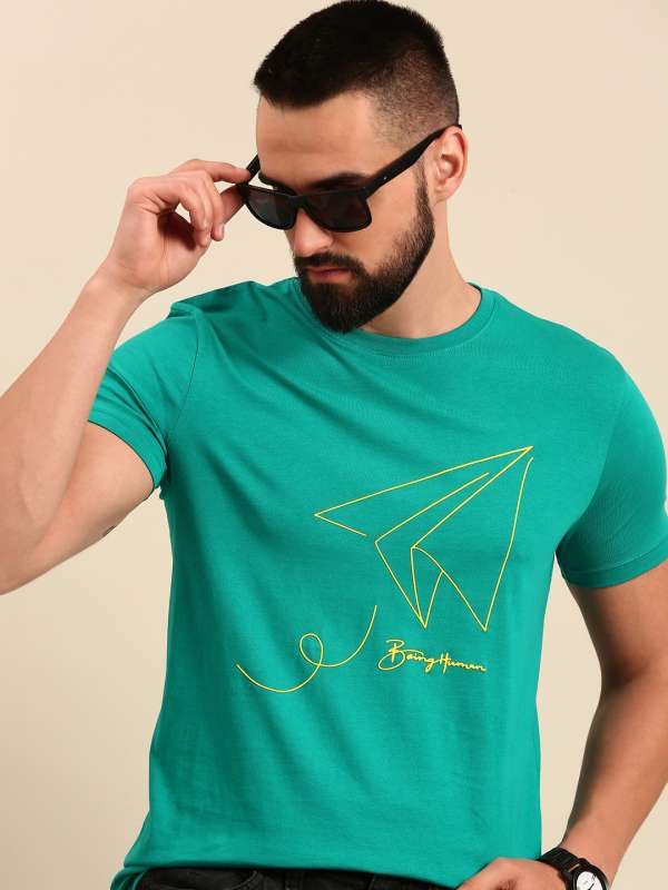Being human green shirt on sale