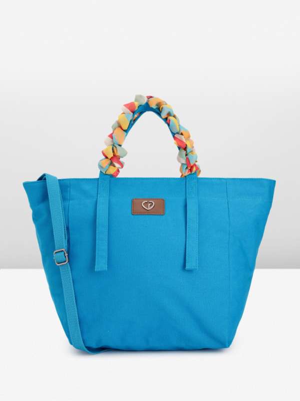 Caprese blue discount solid handheld bag