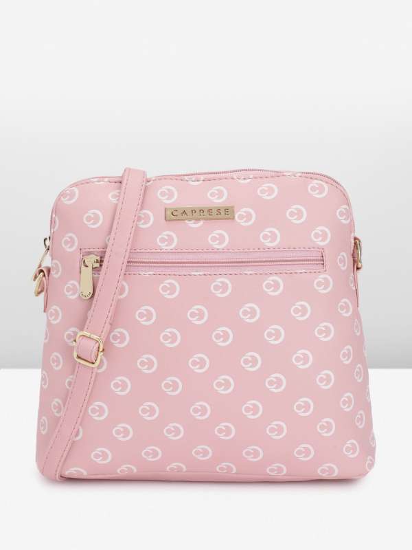 Caprese Pink Handbags Buy Caprese Pink Handbags online in India