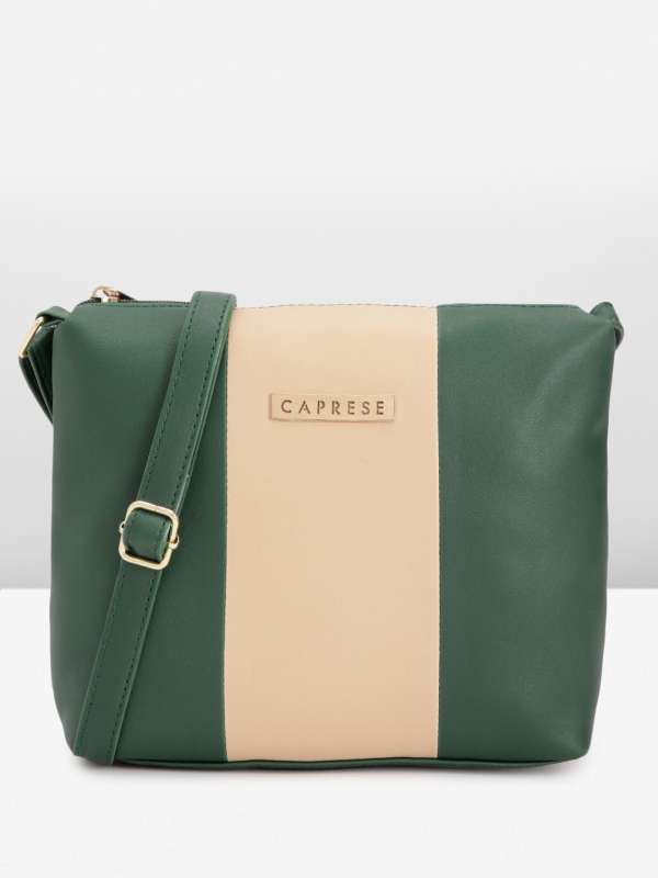 Caprese green online sling bag