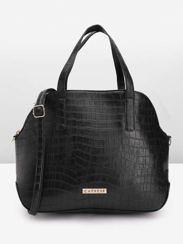 Caprese Black Handbags Buy Caprese Black Handbags online in India