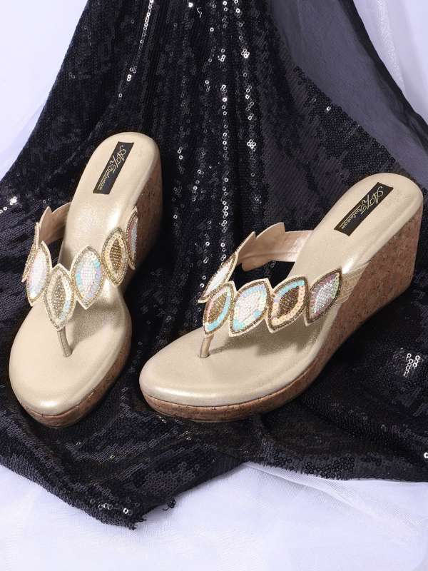 Party wear chappals for ladies online