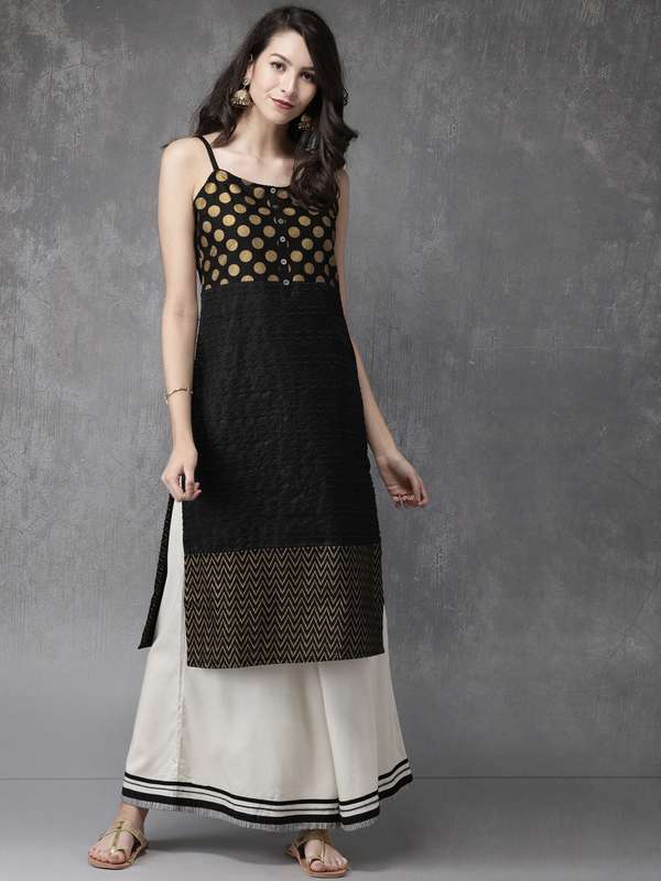 shoulder strap kurtis online