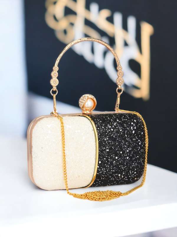 Sequin Box Clutch Bag – Elegant clutch Bag for Weddings - Black Box Cl –  Fanciful Outlook