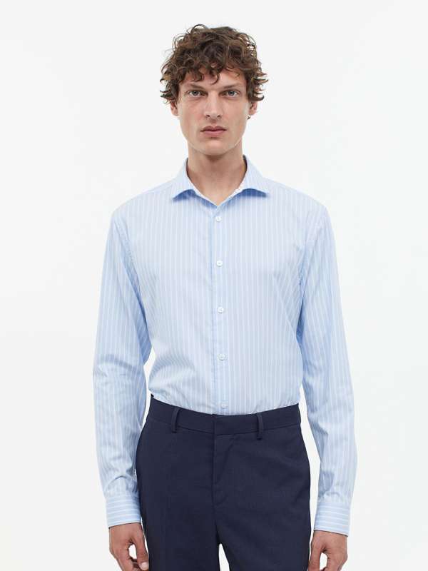 H M Mens Shirt Buy H M Shirts for Men Online in India Myntra