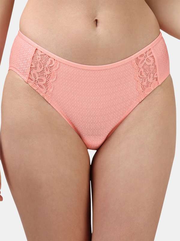 Buy Peach Panties for Women by CUKOO Online